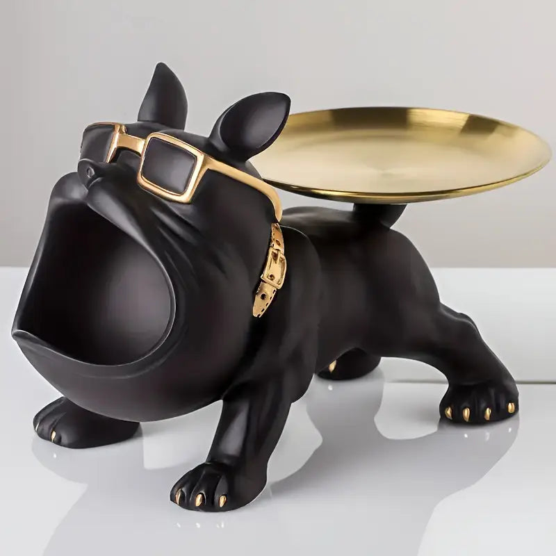 Bulldog Chic Portaobjetos