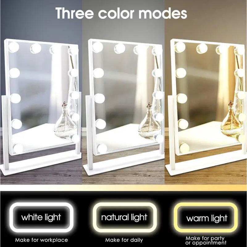 Espejo de Tocador Hollywood con Luces LED