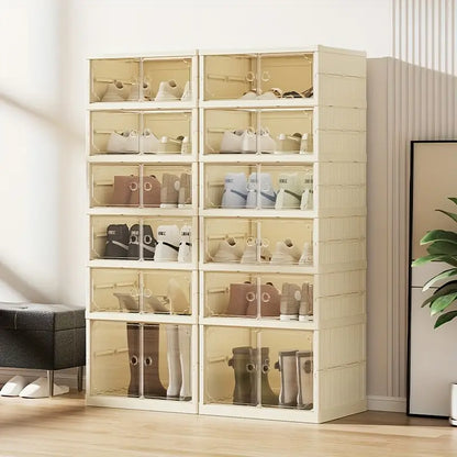 Organizador Modular de Plástico con Puertas Transparentes