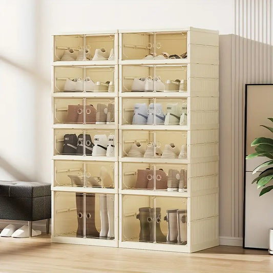 Organizador Modular de Plástico con Puertas Transparentes